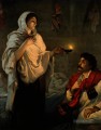 Die Dame mit der Lampe Miss Nightingale bei Scutari Nightingale bei einer Patientin Henrietta Rae